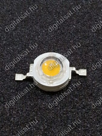 3W Power LED 6000K 220-240 Lumen hideg fehér 1év garancia