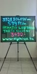 Írható világító LED tábla, 60X80 cm, fekete, üveg előlappal AJÁNDÉK FILCTOLL KÉSZLETTEL! Írható világító LED tábla, 60X80 cm, fekete, üveg előlappal AJÁNDÉK FILCTOLL KÉSZLETTEL!
