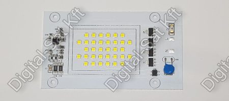 AC SMD COB 30W LED hideg fehér LED 3000 lumen 1 év garancia