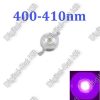 1W Power LED UV Kék, 400-410nm,KÉK, növényekhez is 1W Power LED UV Kék, 400-410nm,KÉK, növényekhez is