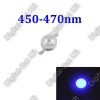 3W Power LED kék, 445nm-450nm, növényekhez,akváriumhoz is 3W Power LED kék, 445nm-450nm, növényekhez,akváriumhoz is