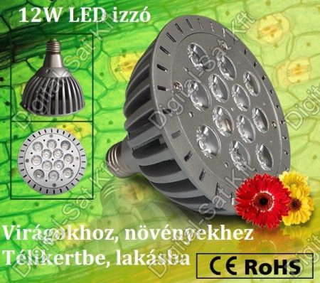 LuxEria  15W LED lámpa PAR38 E27 FULL SPEKTRUM 400-840nm