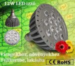 LuxEria Herb 18W LED világítás PAR38 E27 660nm:460nm 3:1