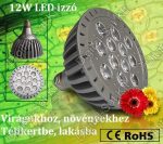   12W Növény nevelő LED lámpa PAR38 E27 FULL SPEKTRUM 400-840nm