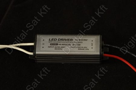 POWER LED tápegység 4-7 darab 1W-os LED-hez DC 12-25V