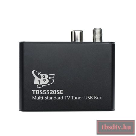 DVB-S2/S/T/T2/ C Single TUNER, USB multi-tuner vevőegység, TBS-5520-SE