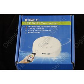  Wifi RGB RGBW LED szalag vezérlő, rádiós, vezeték nélküli
