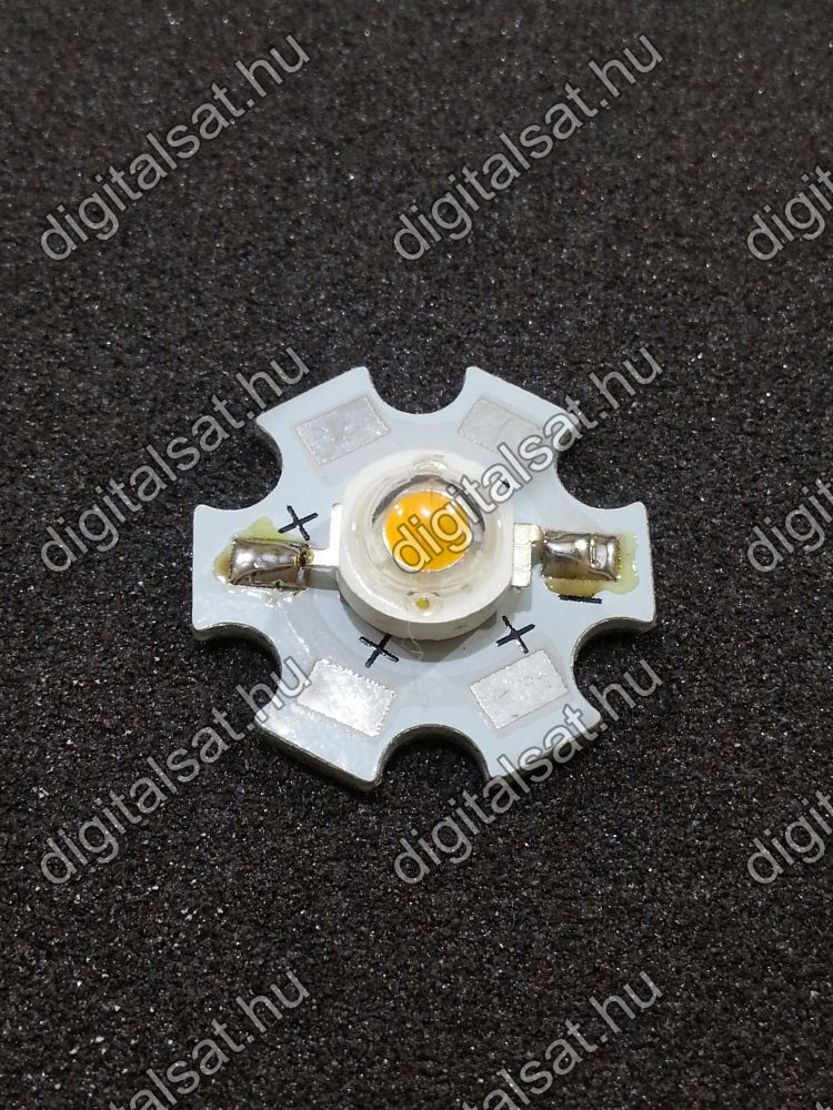 3W Power LED 4000K hűtőcsillagra szerelve 240 Lumen semleges fehér 2 év garancia 3W Power LED 4000K hűtőcsillagra szerelve 240 Lumen semleges fehér 2 év garancia
