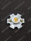 3W Power LED 3000K hűtőcsillagra szerelve 220 Lumen meleg fehér 2 év garancia 3W Power LED 3000K hűtőcsillagra szerelve 220 Lumen meleg fehér 2 év garancia
