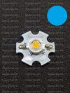 3W Power LED Kék 460-470nm hűtőcsillagon 3W Power LED Kék 460-470nm hűtőcsillagon