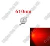 1W Power LED piros, 610nm, növényekhez,akváriumhoz is 1W Power LED piros, 610nm, növényekhez,akváriumhoz is